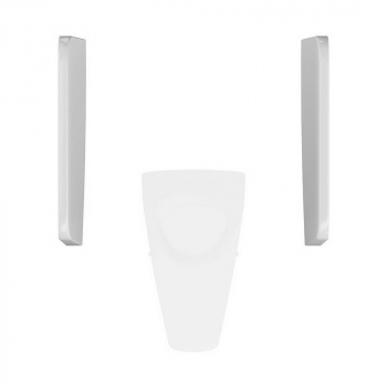 Перегородка для писсуара PRO Cantero, белый глянцевый