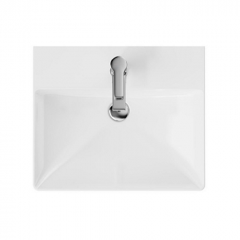 Раковина PRO мебельная\подвесная 50, белая глянцевая