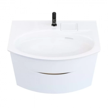 Тумба RIVA 80 см, белая матовая