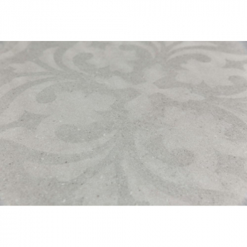 Декор Монсеррат серый светлый матовый обрезной 60х60