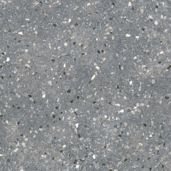 Терраццо серый тёмный обрезной 60х60