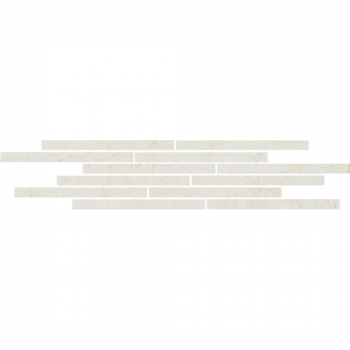 Декор Карму мозаичный бежевый светлый матовый 75х15