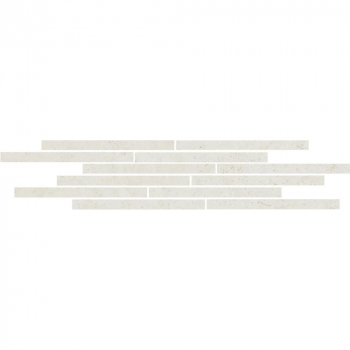 Декор Карму мозаичный бежевый светлый матовый 75х15