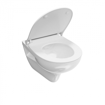 Сиденье XPRO slim с микролифтом, белое глянцевое